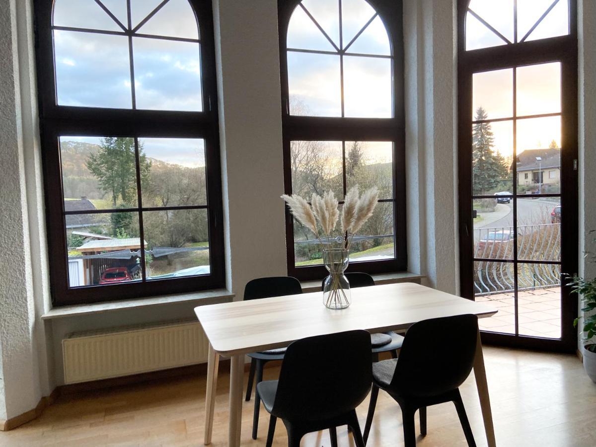 Ferienwohnung Burgpanorama Dahn Esterno foto