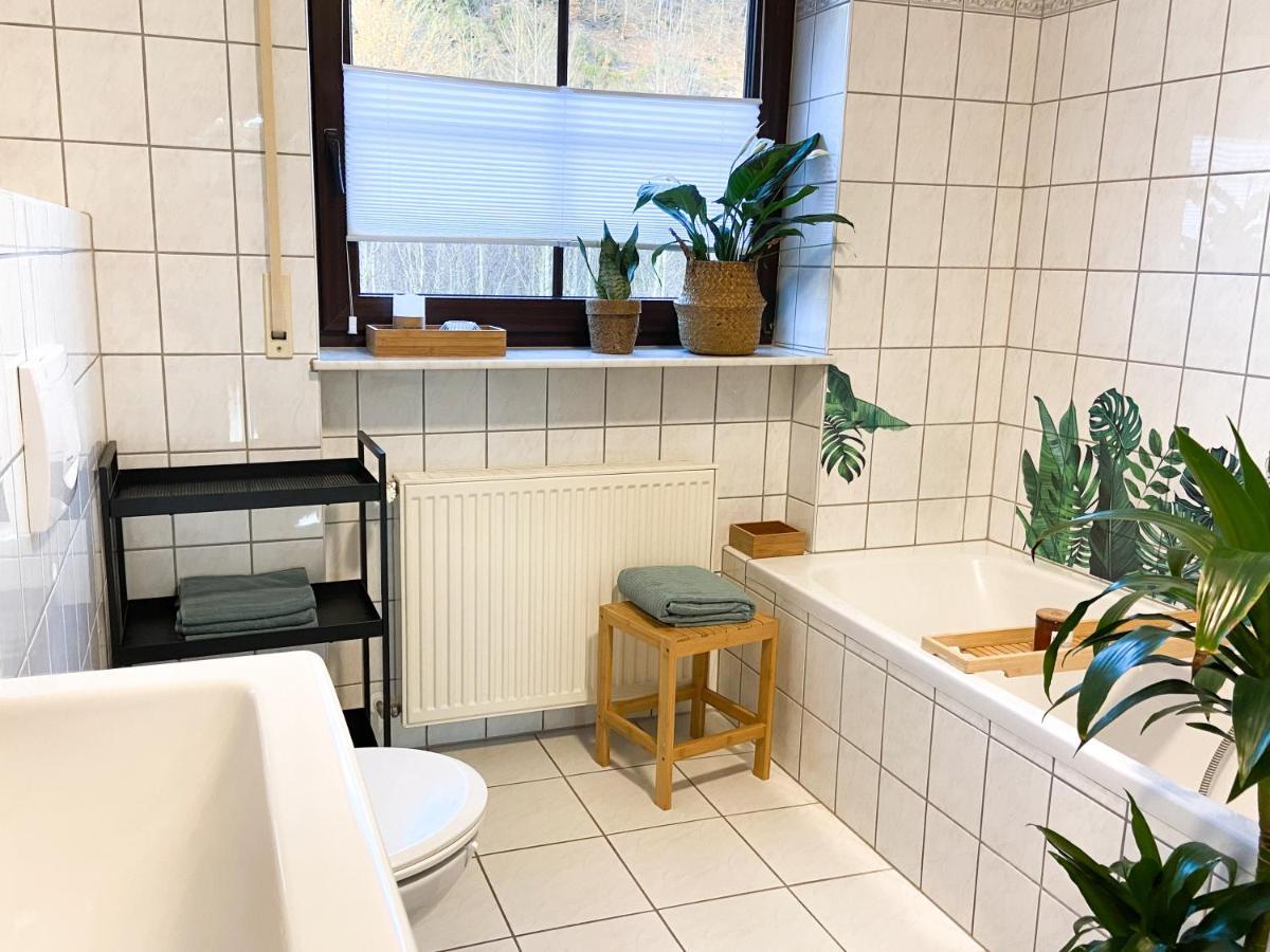 Ferienwohnung Burgpanorama Dahn Esterno foto