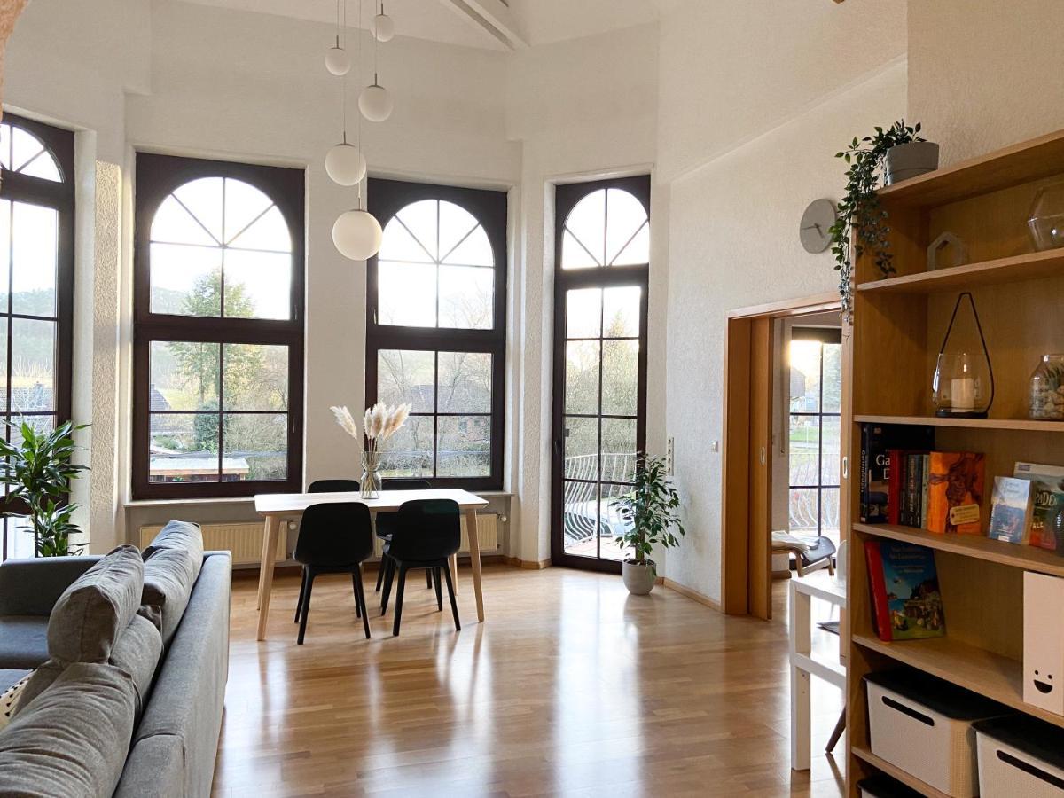 Ferienwohnung Burgpanorama Dahn Esterno foto
