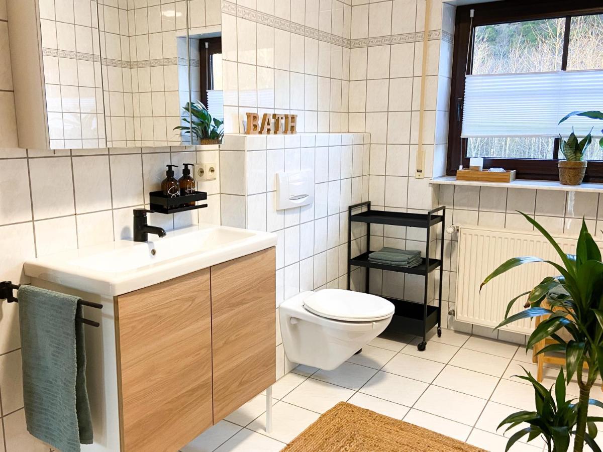 Ferienwohnung Burgpanorama Dahn Esterno foto